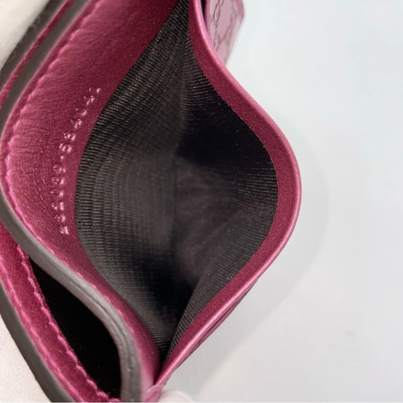 Auth GUCCI MicroGG Guccissima
Shima Leather Pink Card Case - Picture 13 of 16